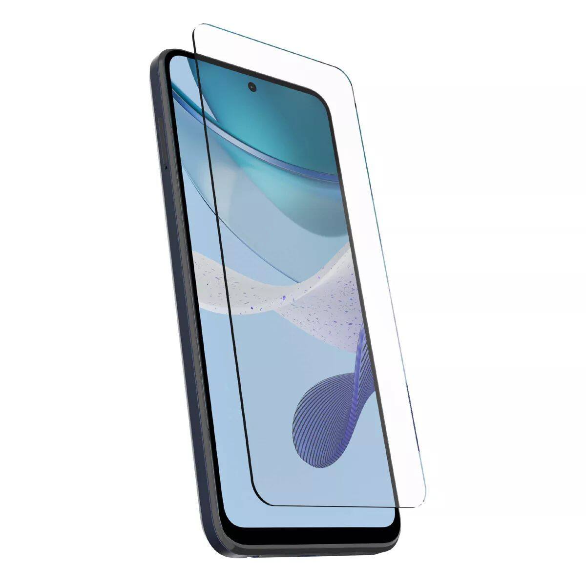 Front. DuraGlass - Tempered Glass Screen Protector - Moto g Play - 2023 - Clear.