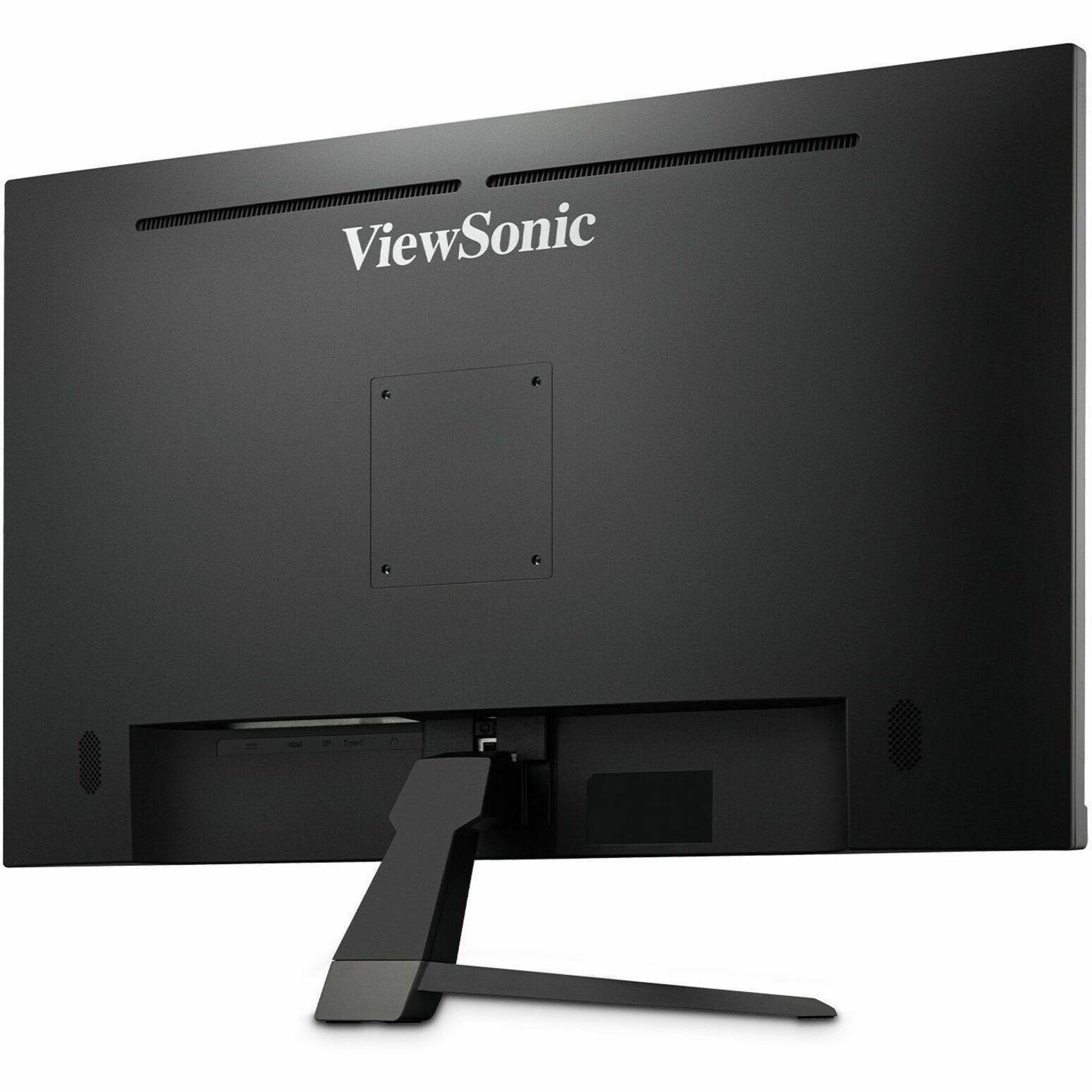 Alt View 20. ViewSonic - VX3267U-2K 32" IPS LCD QHD Monitor with HDR (HDMI, Display Port) - Black.