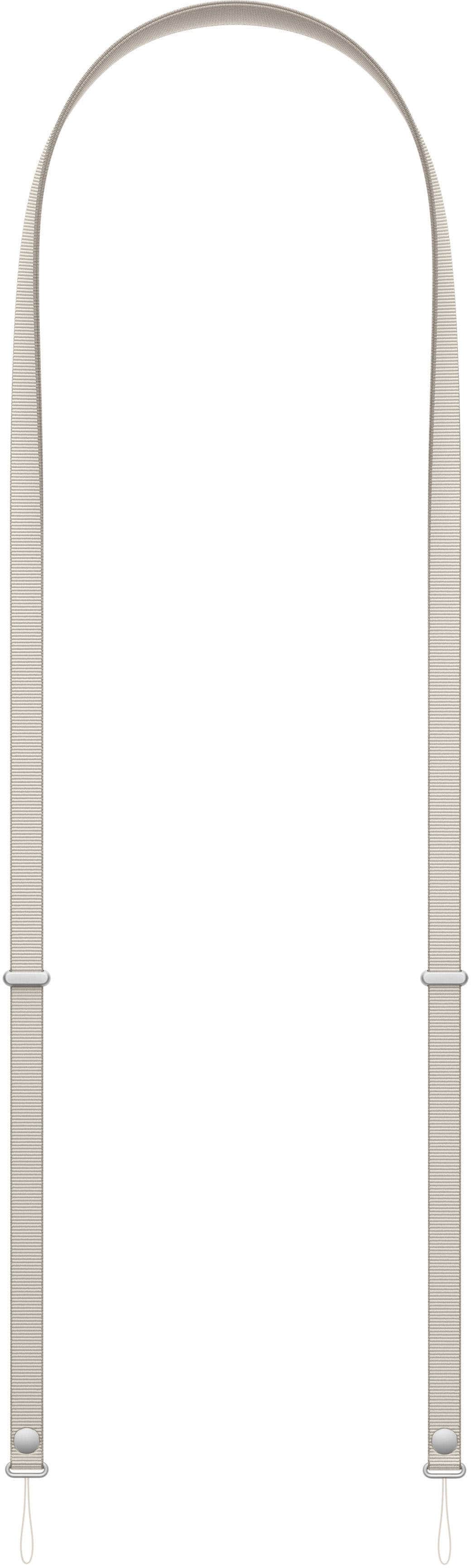 Apple - Crossbody Strap - Tan - Front_Zoom