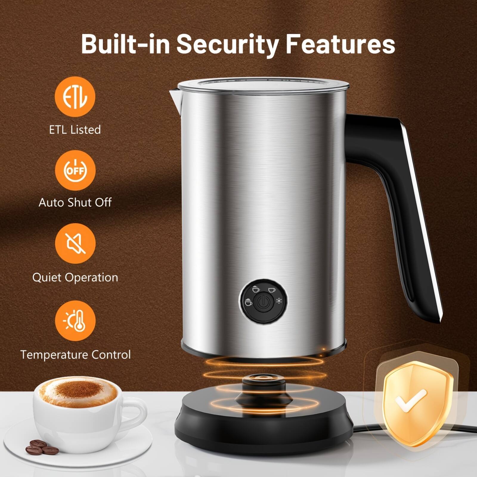 Built-in Security Features

- ETL Listed
- Auto Shut Off
- Quiet Operation
- Temperature Control