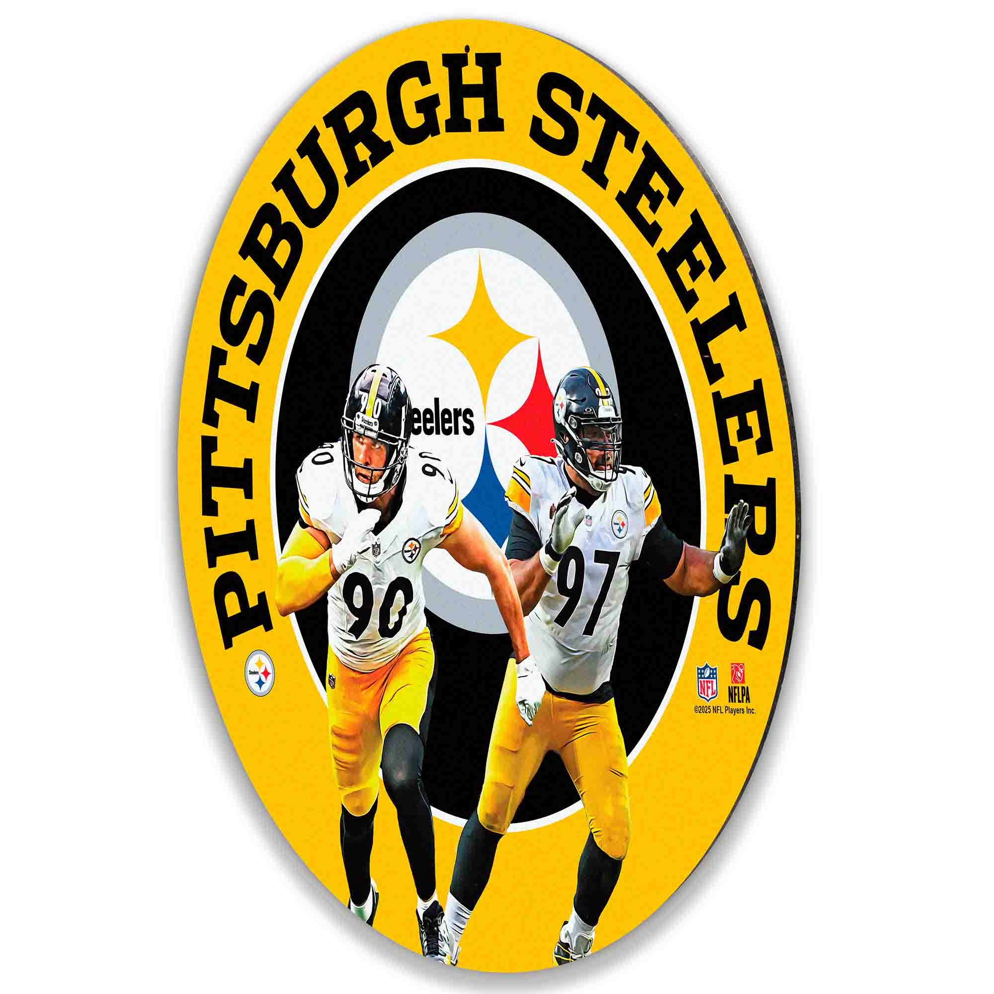 PITTSBURGH STEELERS  
90 97  
NFL NFLPA 62525  
NHL Plan N