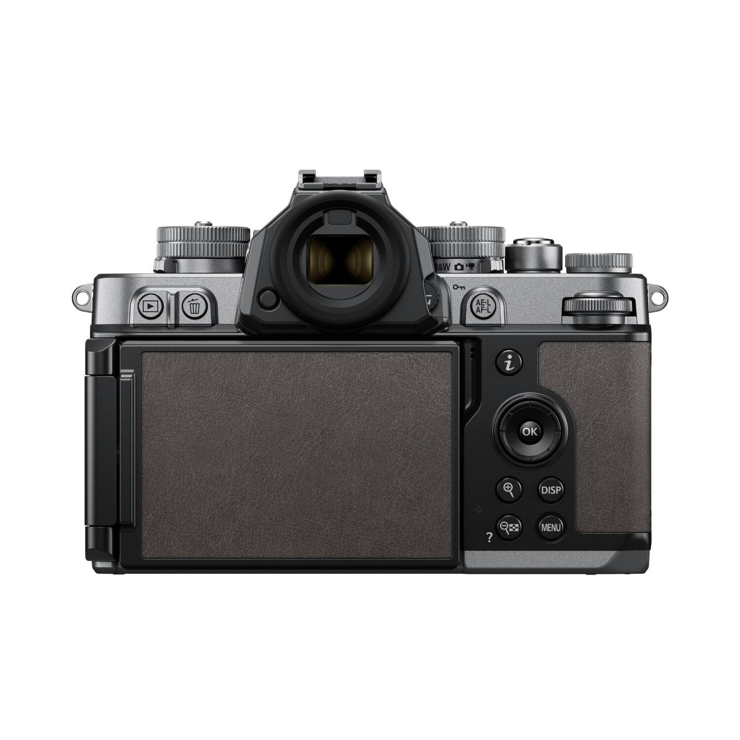 Nikon Z f Mirrorless Camera, Silver/Stone Gray Black - Best Buy