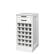 Alt View 1. LOVMOR - LOVMOR Metal Pantry Storage Cabinet with Freestanding Cupboard and Retractable Doors,White - White.