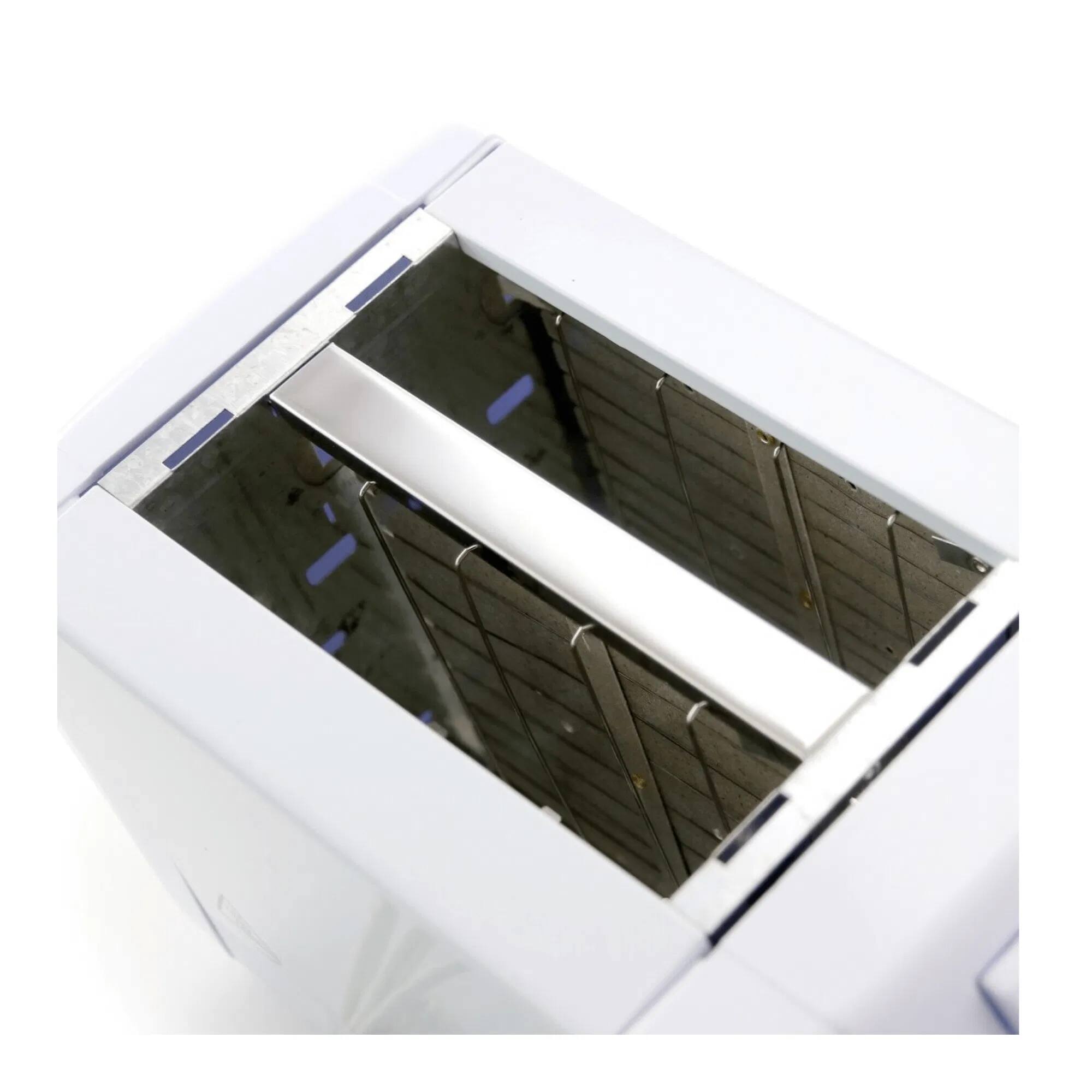 Alt View 1. COWLOWN - 2 Slice Toaster Pull Out Crumb Tray White - White.