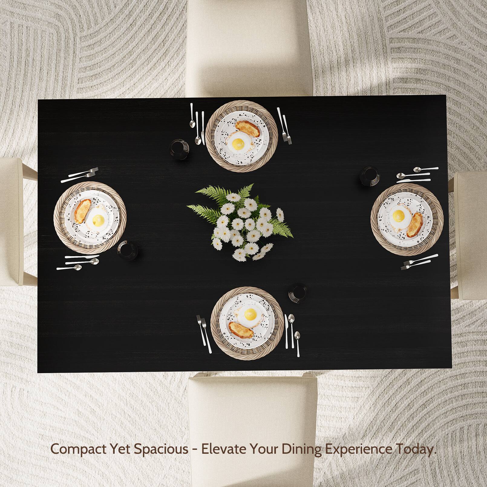 Compact Yet Spacious - Elevate Your Dining Experience Today.