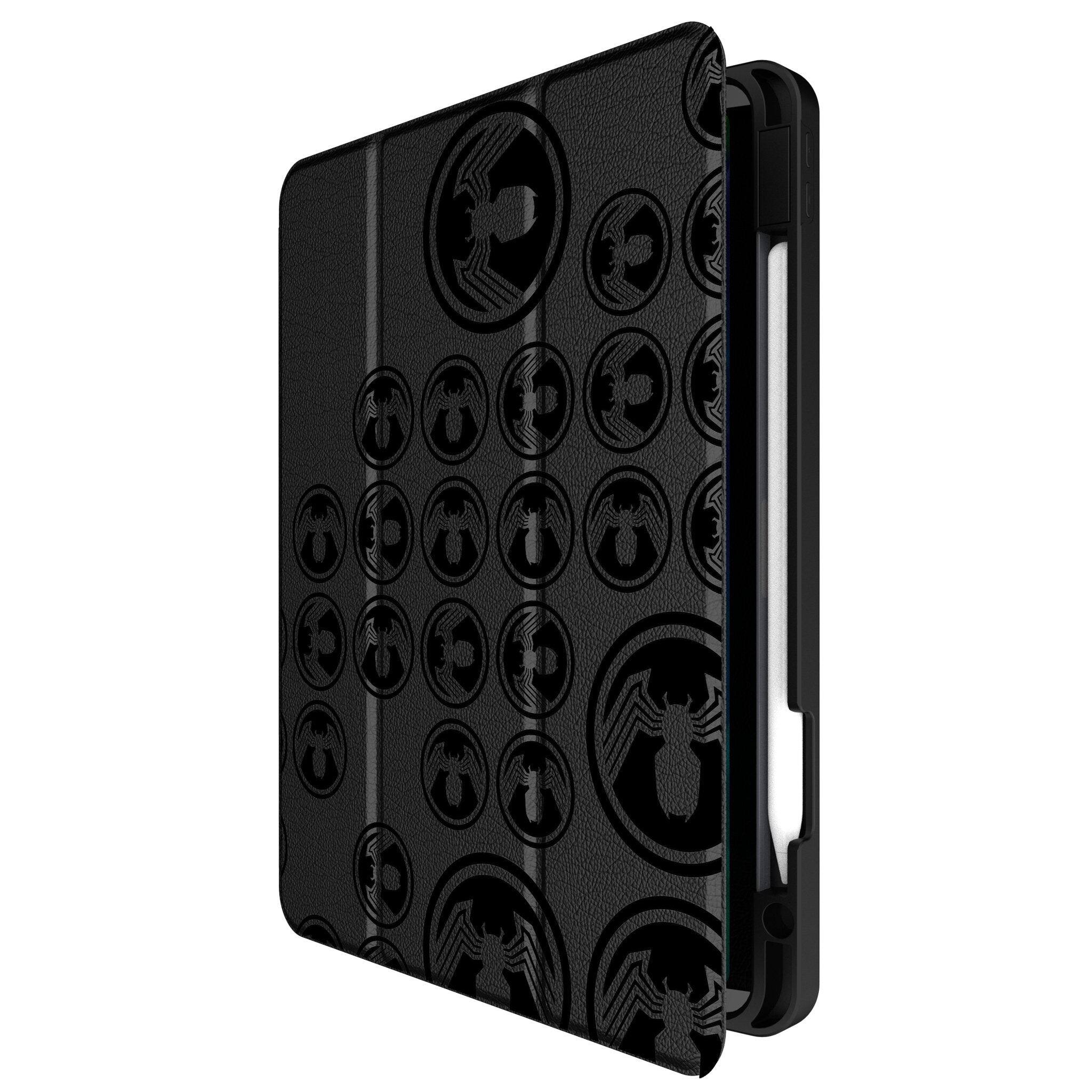 Angle. Keyscaper - Marvel Sigil Tablet Case - Apple iPad Pro 12.9in (6th/5th Gen) - Venom.