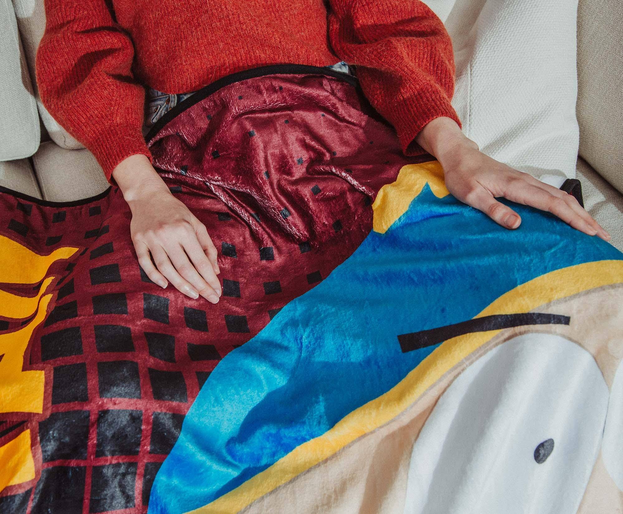 Alt View 5. South Park - South Park Eric Cartman Fleece Throw Blanket | 45 x 60 Inches - Red.