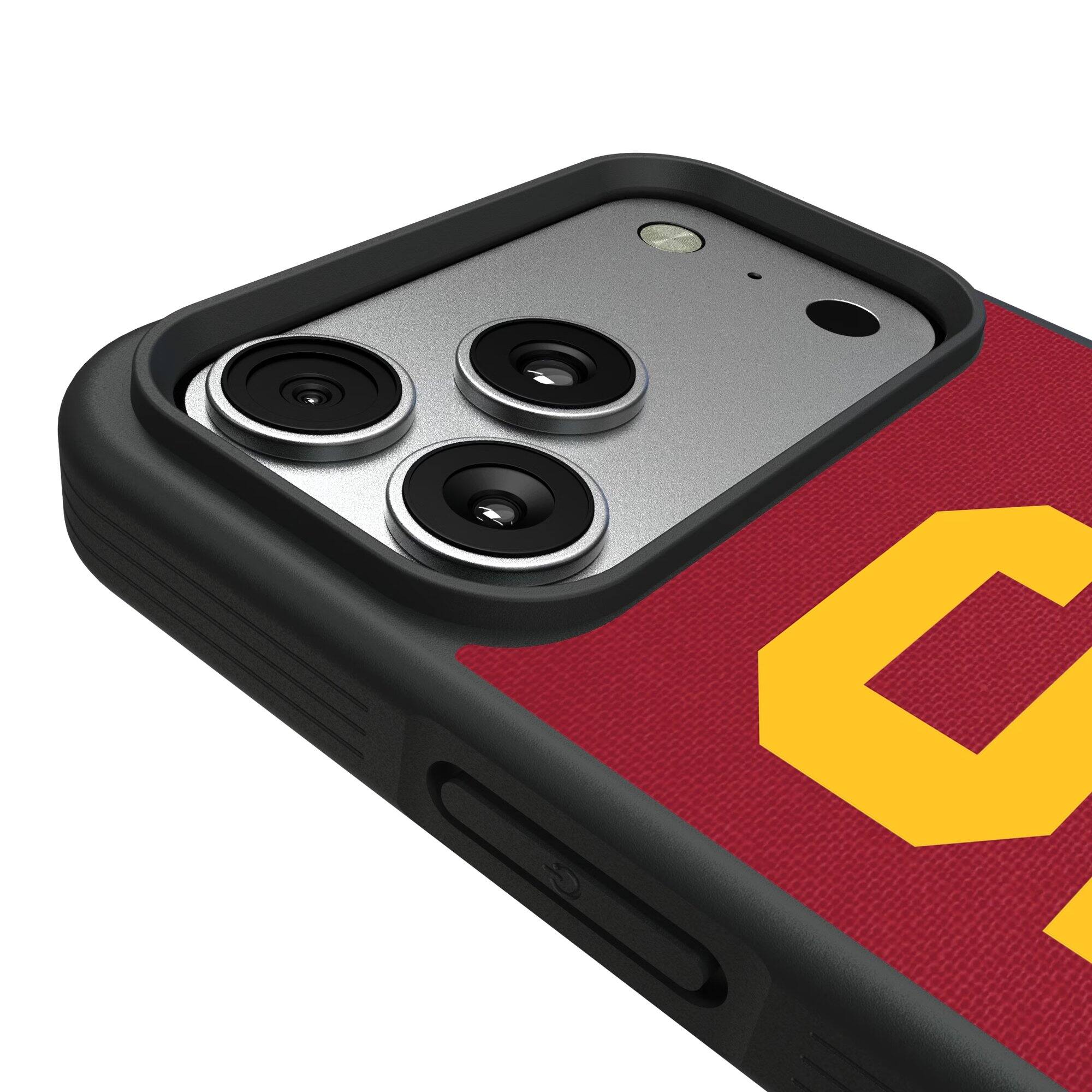 Alt View 2. Keyscaper - USC Trojans Bump Case with 8.2ft Drop Protection - 15 - Multicolor.
