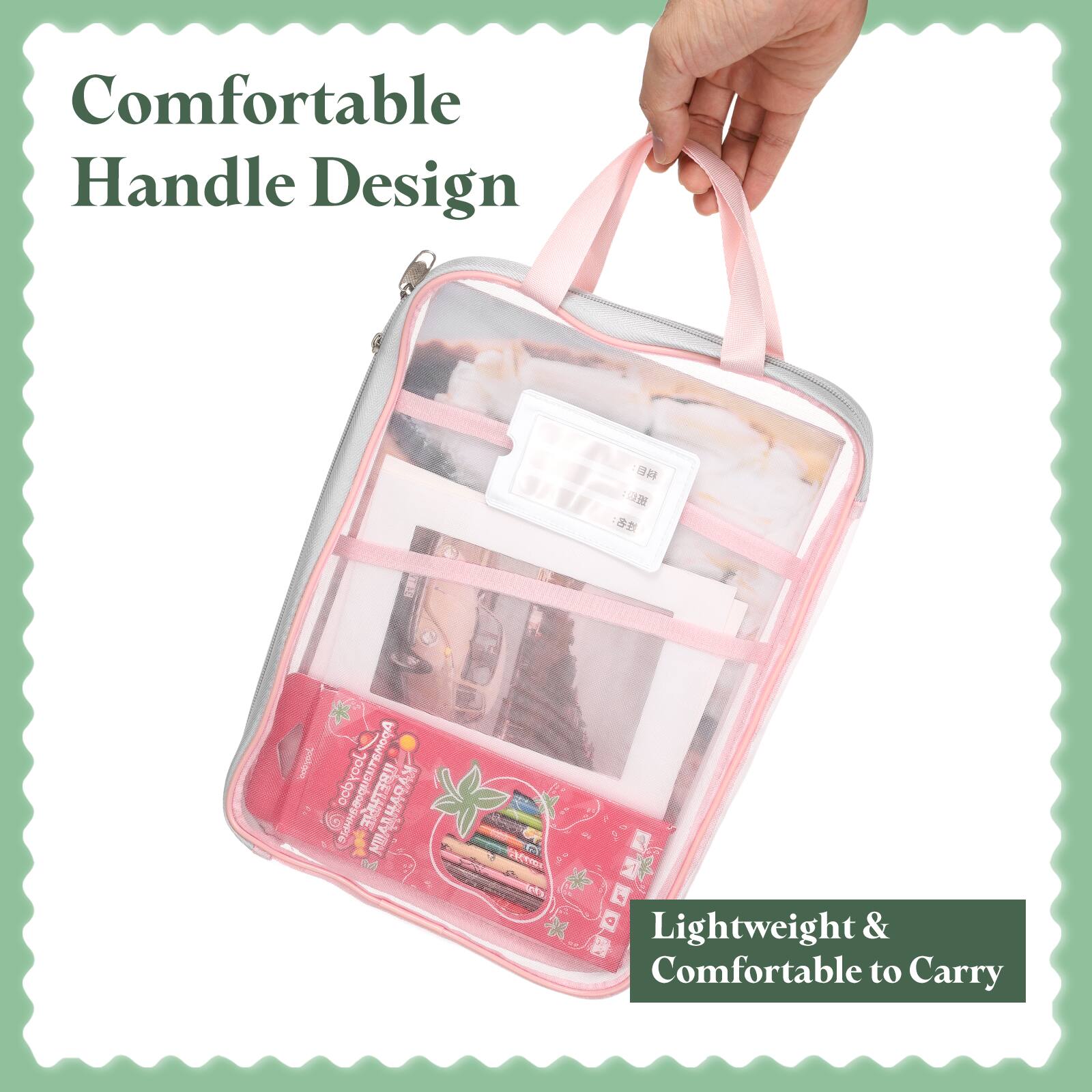 Comfortable Handle Design

Lightweight & Comfortable to Carry