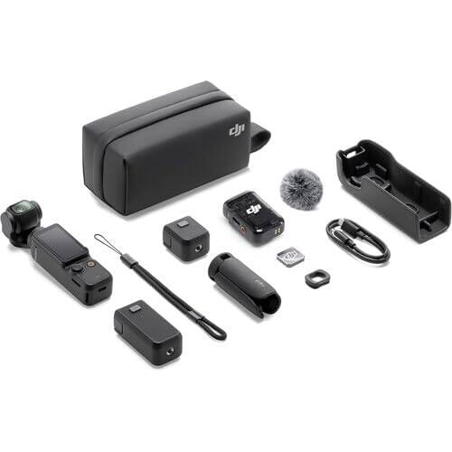 Bundle DJI Osmo Pocket 3 Creator Combo with Clip On Transmitter