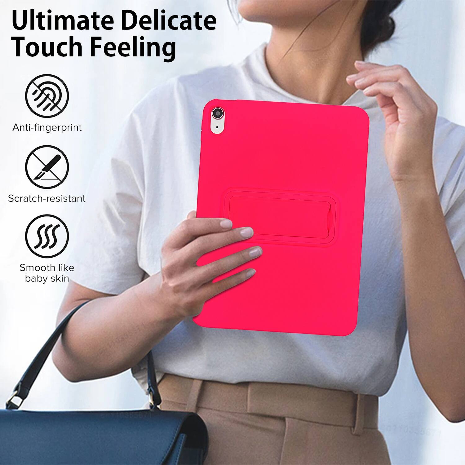 Ultimate Delicate Touch Feeling

- Anti-fingerprint
- Scratch-resistant
- Smooth like baby skin