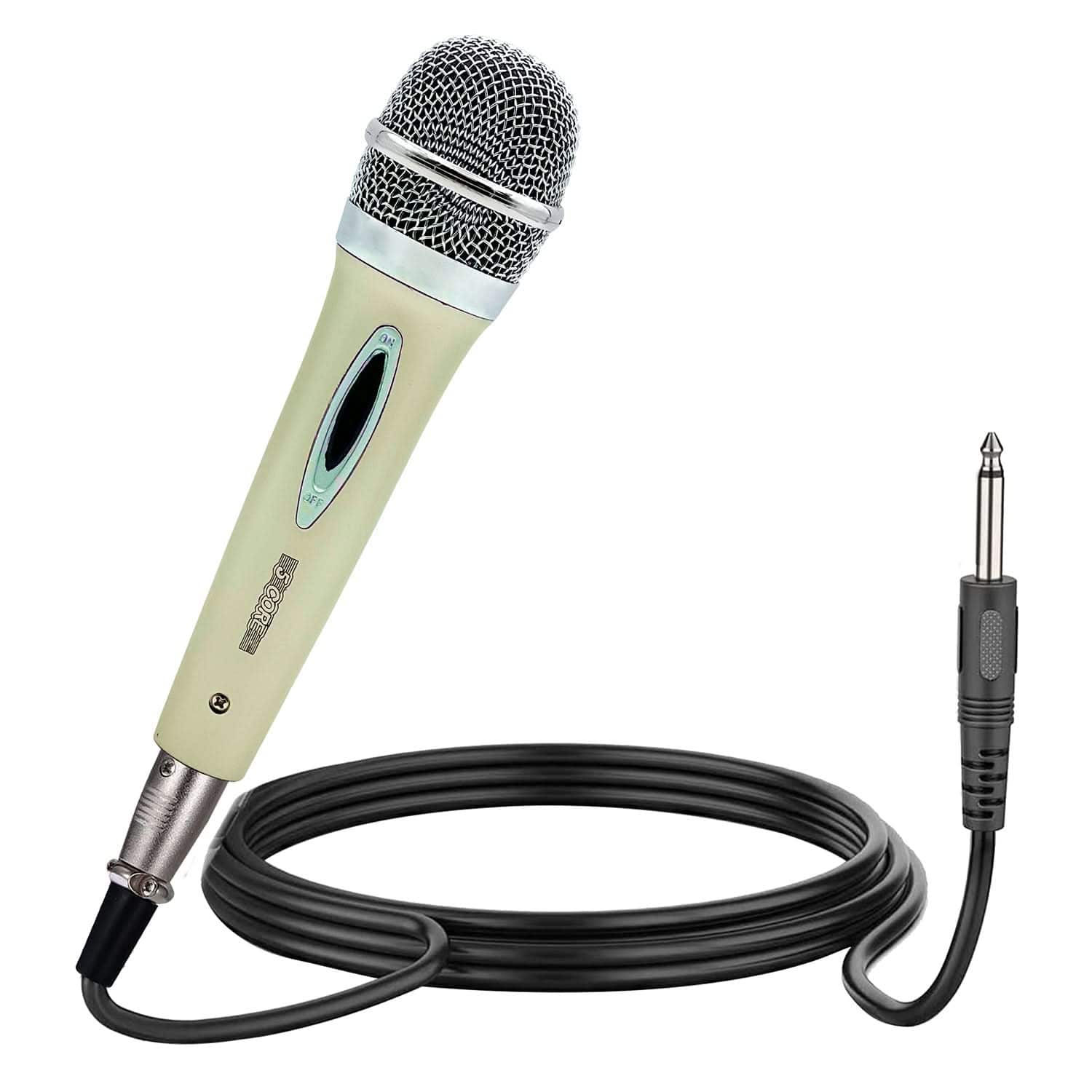 5 CORE - XLR Microphone Dynamic Mic Karaoke Singing Studio Mics Handheld  -PM 286 WH