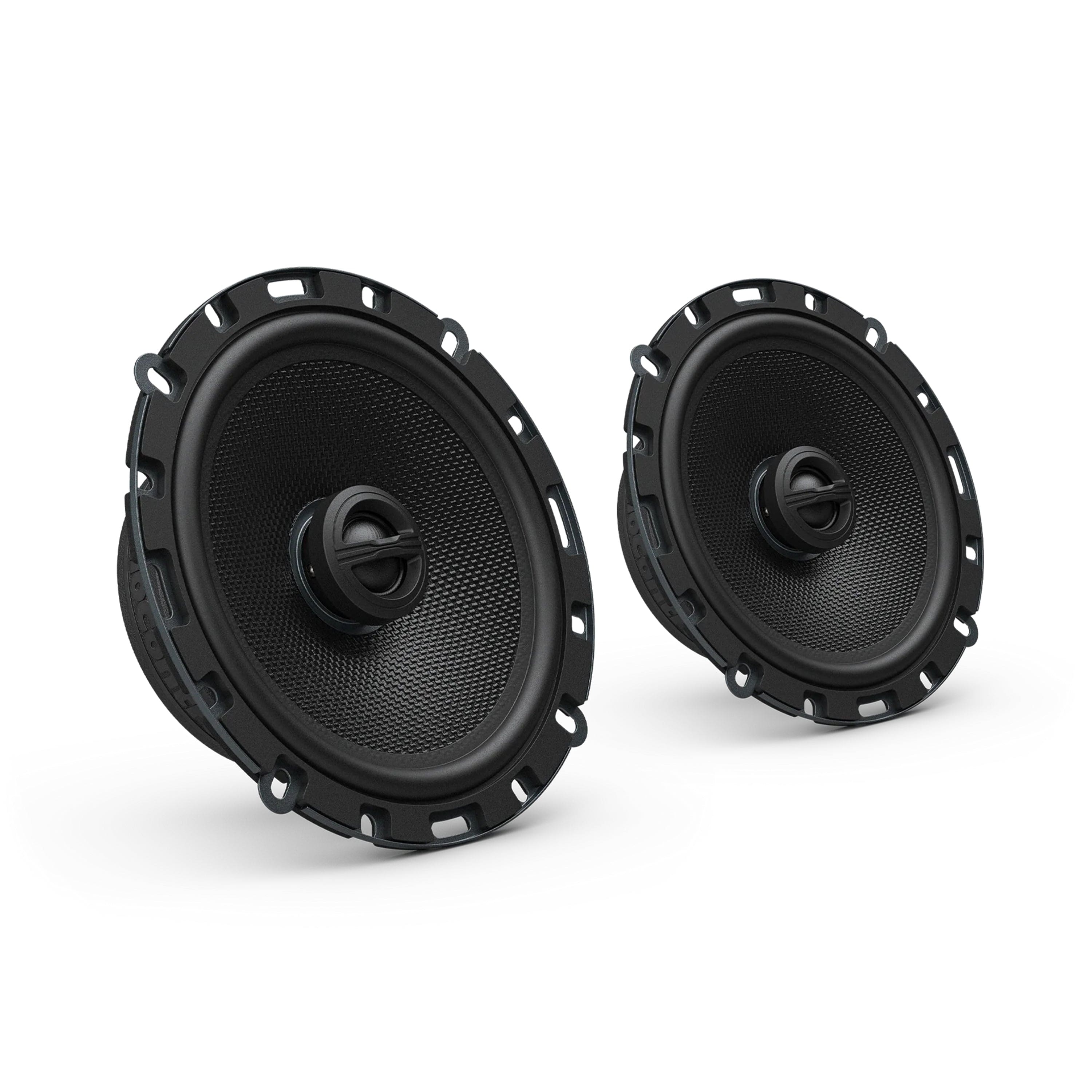AudioControl - Altitude Series 6.5" Coaxial Speakers with Precision-Molded Glass Fiber Cones (Pair) - Black