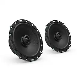 AudioControl - Altitude Series 6.5" Coaxial Speakers with Precision-Molded Glass Fiber Cones (Pair) - Black