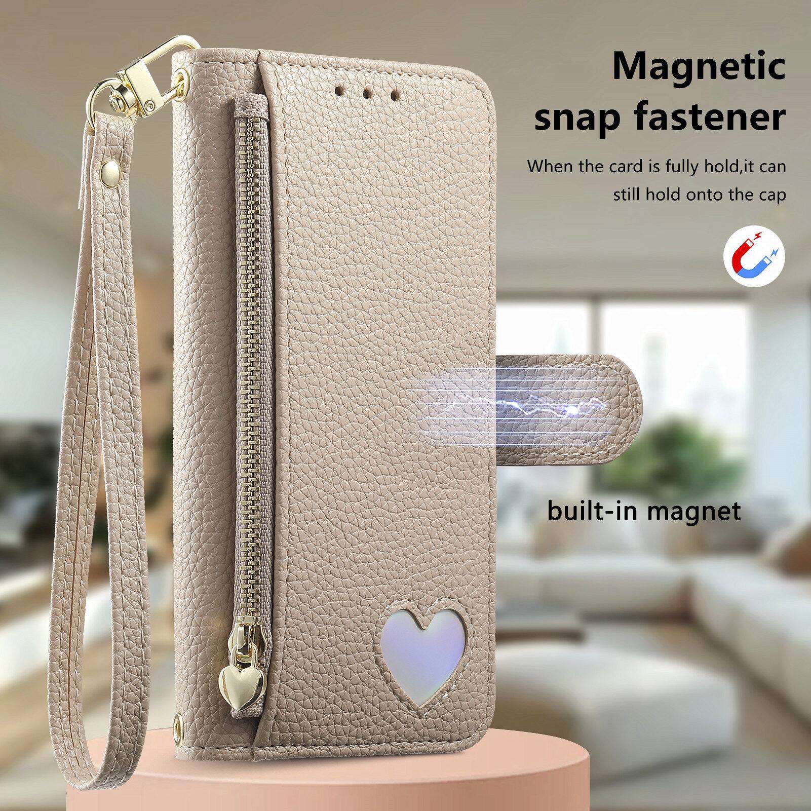Magnetic snap fastener  
When the card is fully held, it can still hold onto the cap built-in magnet