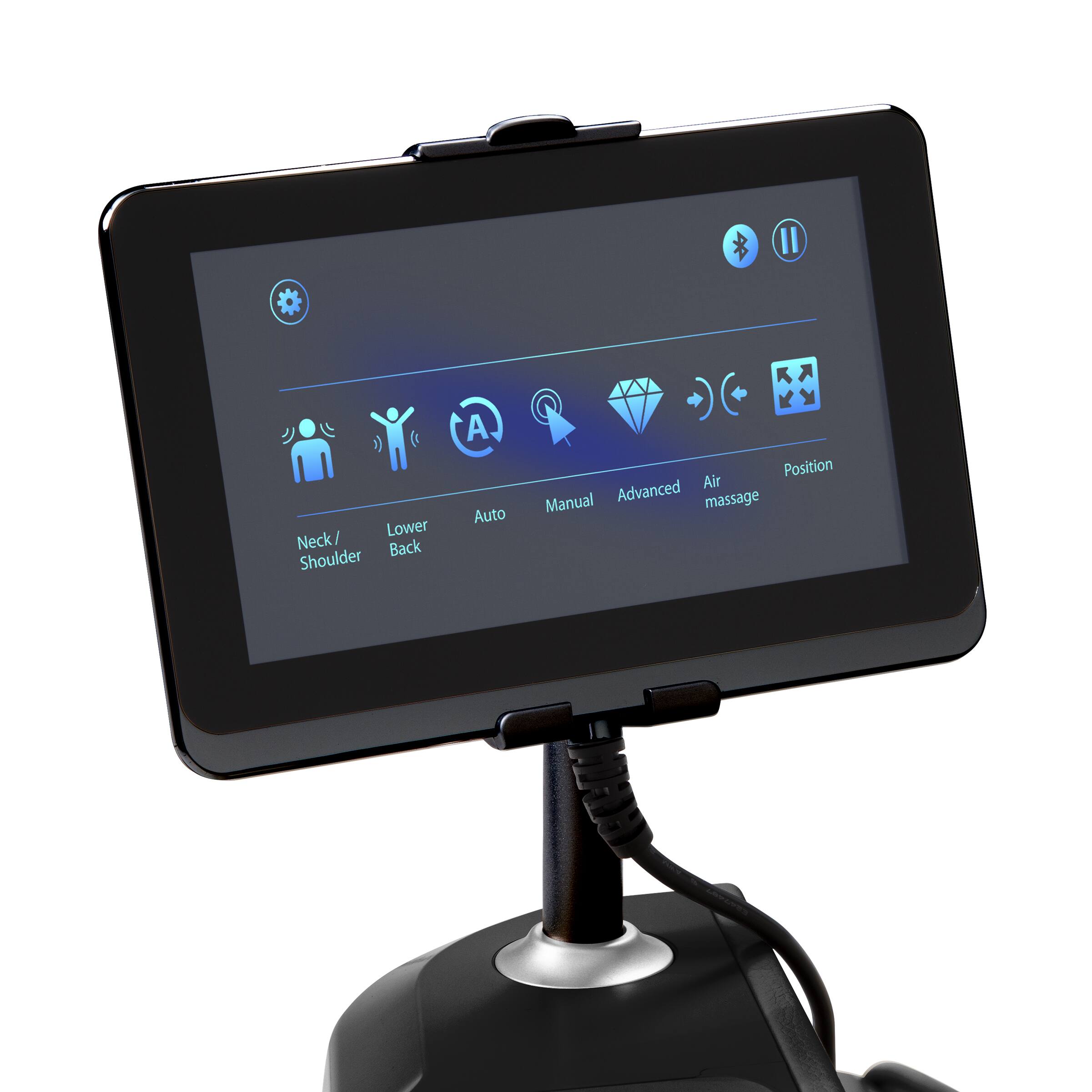 Alt View 12. Osaki - Pro Maestro 4D LE SL-Track Massage Chair - Black with Silver Trim.