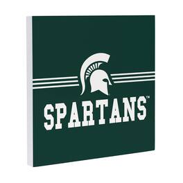 Evergreen Enterprises - Michigan State Spartans 12" x 12" Wood Wall Sign - Multicolor