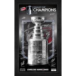 Highland Mint - Carolina Hurricanes 2026 NHL Eastern Conference Champions 12" x 20" Signature Ticket Frame - Multicolor
