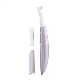 Panasonic - Gentle Eyebrow and Facial Hair Trimmer - Purple