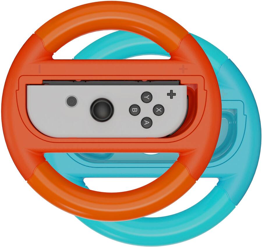 NEXT Universal Joy Con 2 and Joy Con Racing Wheel 2 Pack for Mario Kart ...