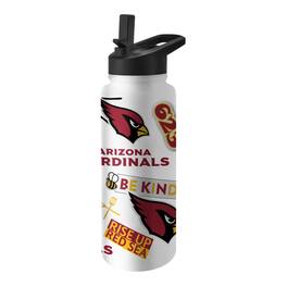 Logo Brands - Arizona Cardinals 34oz. Native Quencher Bottle - Multicolor