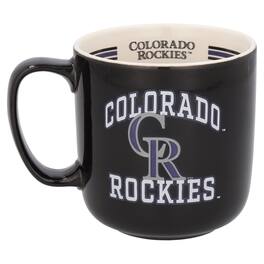 Logo Brands - Colorado Rockies 15oz. Stripe Mug - Multicolor