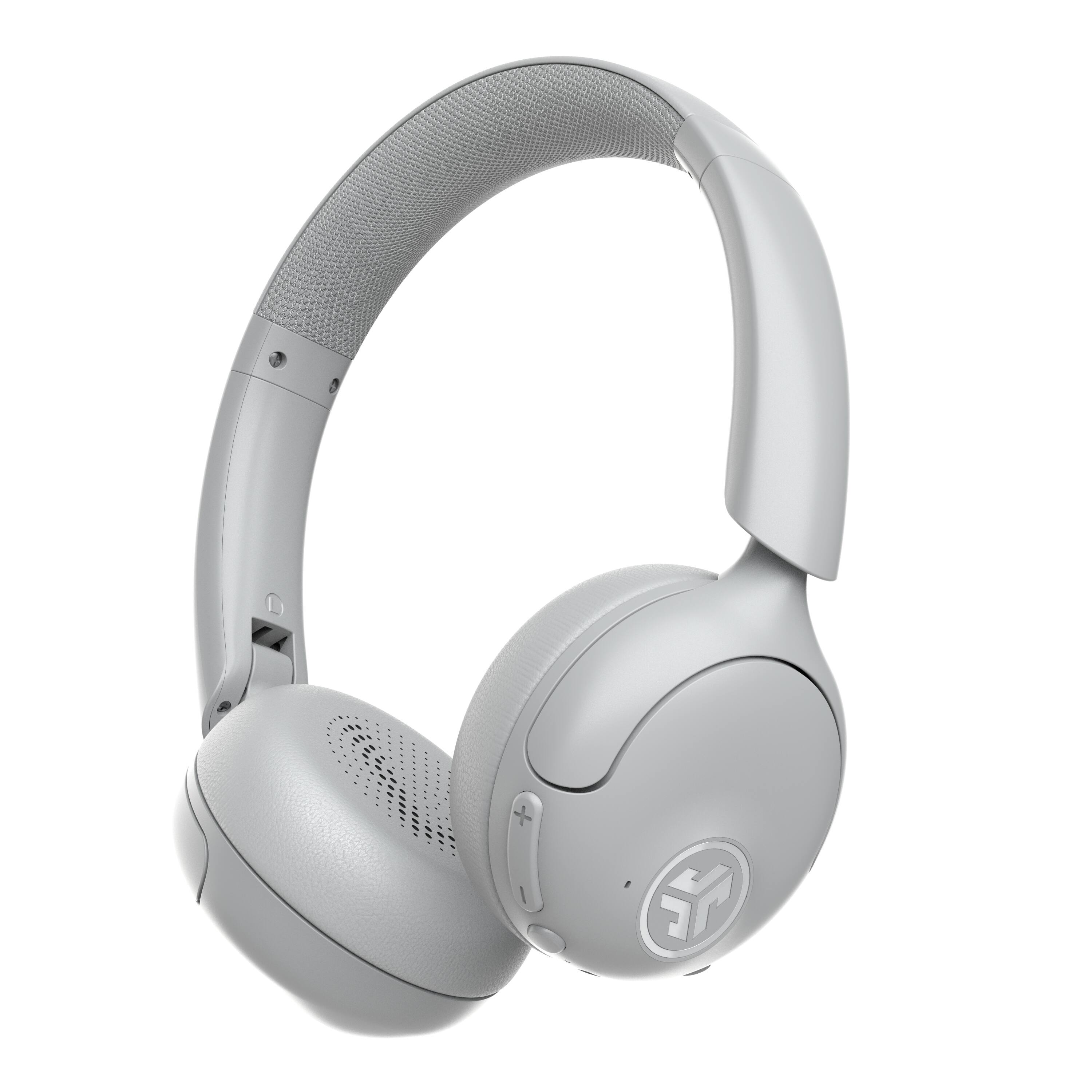 Front. JLab - GO LUX ANC Wireless On-Ear Headphones - Cloud White.