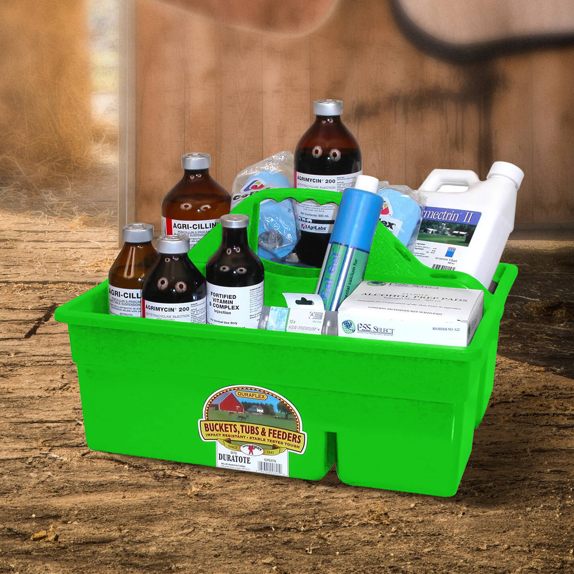 Cor AGRI-CILLIN and AGRIMYCIN 200. Mectrin II AGRI-CILLIN ver - OO - AGRIMYCIN 200 EVLRA acdian FORTIFIED VITAMIN I COMPLEX Ieetiom I - de -PRIMUMT 3 m I t calcium T - eSS SE THIY - -.. QURAFLEX BUCKETS, TUBS & FEEDERS STABLE TESTEN LE nEVer i 1A DURATOTE AUN