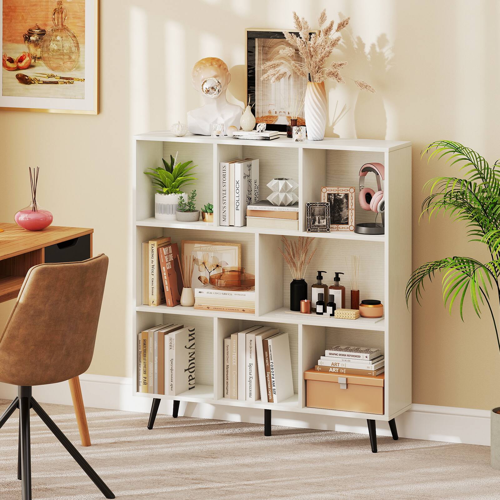 The text on the image is: 

- MENS' STYLE STORIES
- POLLOCK
- ART
- ART