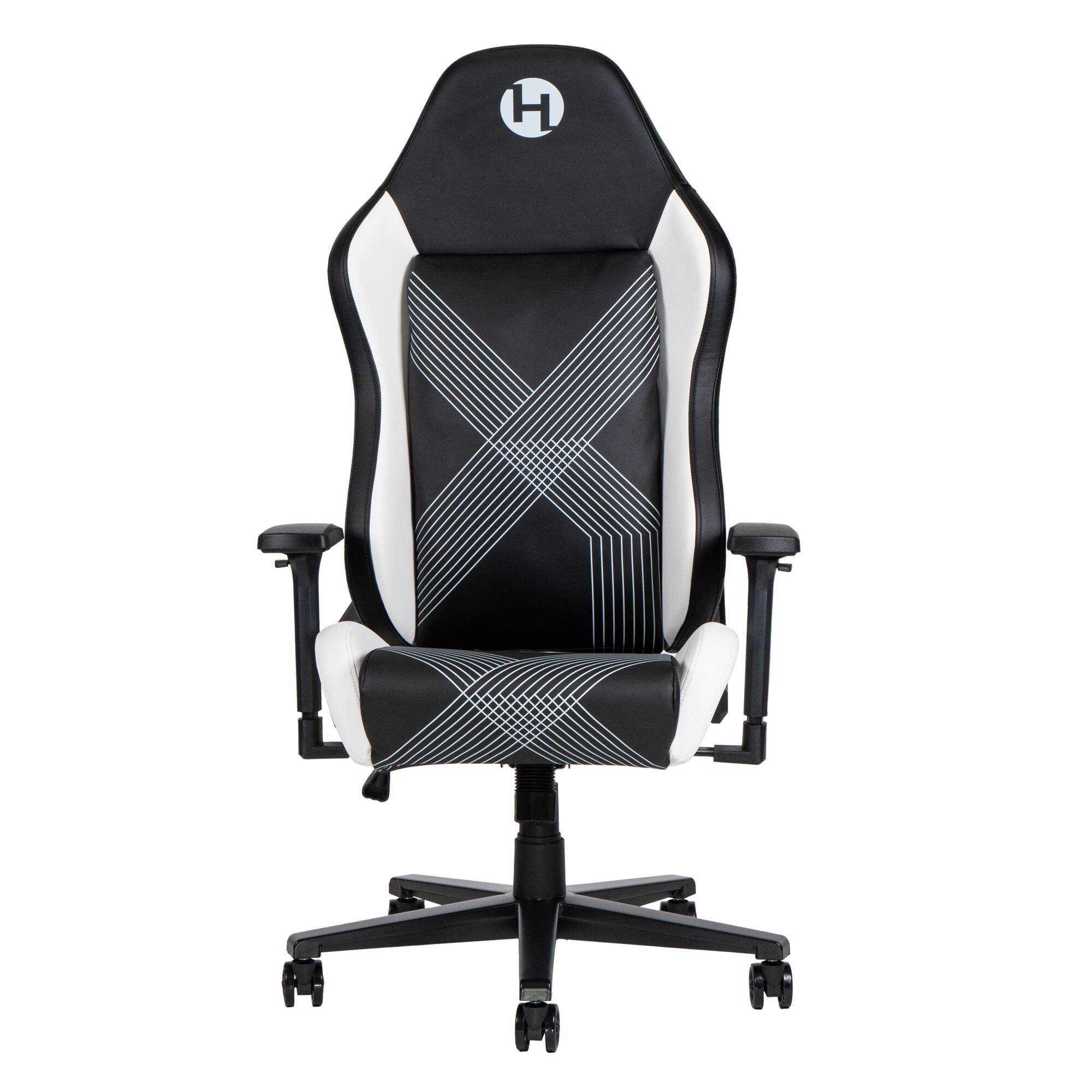 Alt View 6. GOODSILO - Premium Gaming Chair with Memory Foam Seat and Adjustable Armrests for Ultimate Comfort - Black.