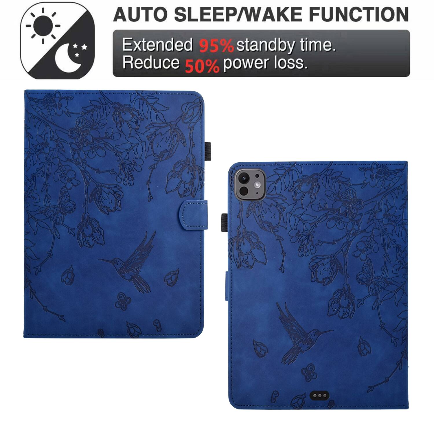 AUTO SLEEP/WAKE FUNCTION  
Extended 95% standby time.  
Reduce 50% power loss.