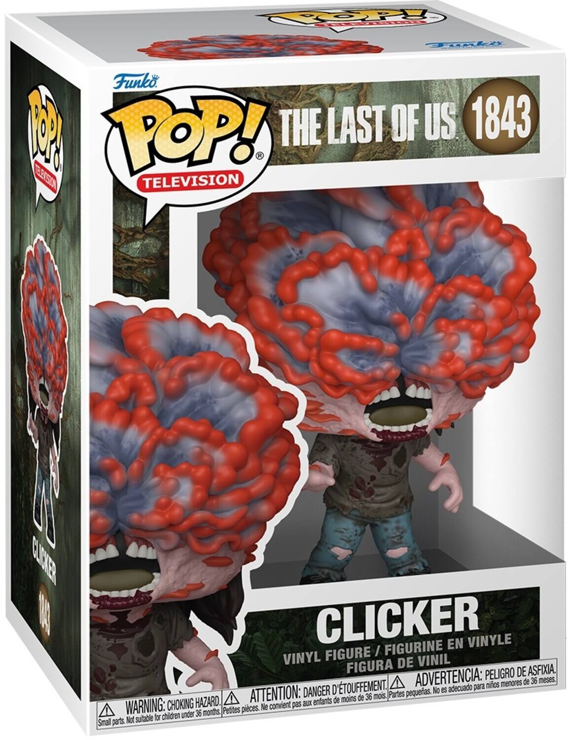 Funko POP! Television The Last of Us 1843 Clicker Vinyl Figure / Figurine en Vinyle / Figura de Vinil. Warning: Choking Hazard. Small parts. Not suitable for children under 36 months.