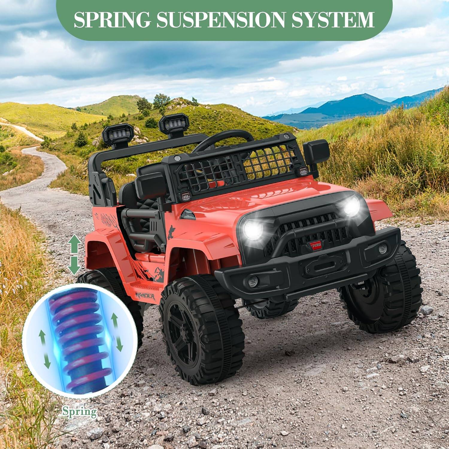 SPRING SUSPENSION SYSTEM

Spring
