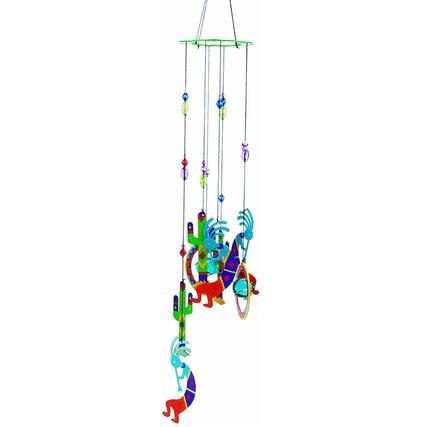 Front. Spoontiques - Spoontiques Southwest Metal Wind Chime Outdoor Garden Décor Backyard and Patio Decoration 17 inch.