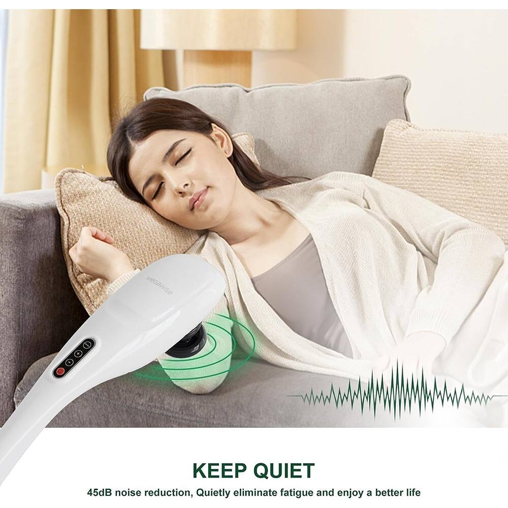 Sure, here is the corrected and grouped text:

---

**MeGawise**

**KEEP QUIET**

45dB noise reduction, Quietly eliminate fatigue and enjoy a better life

---