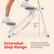 length stride 21.5" 9.8"-24.8" step height
Choose your reach with 9.8"-24.8" of vertical travel; the start point stays fixed so your effort sets the challenge.