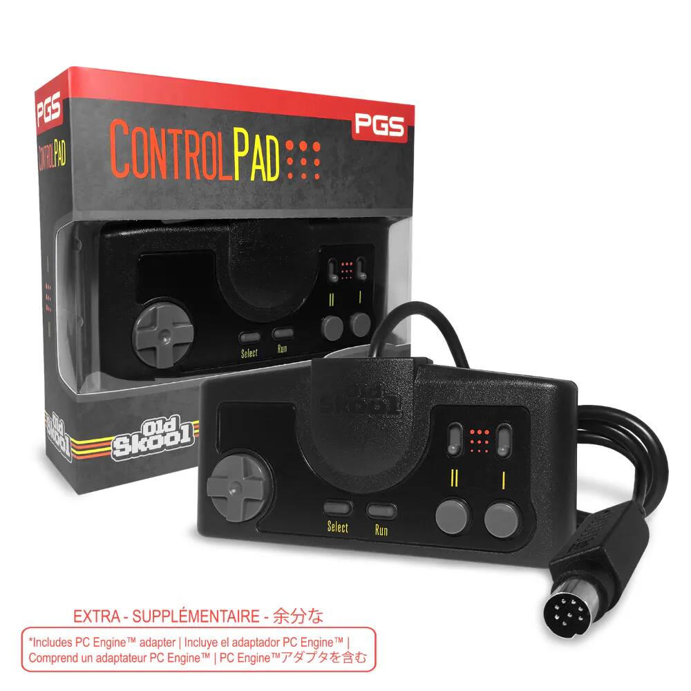 Old Skool Pro Gamer Series Controller for TurboGrafx 16 and PC Engine ...