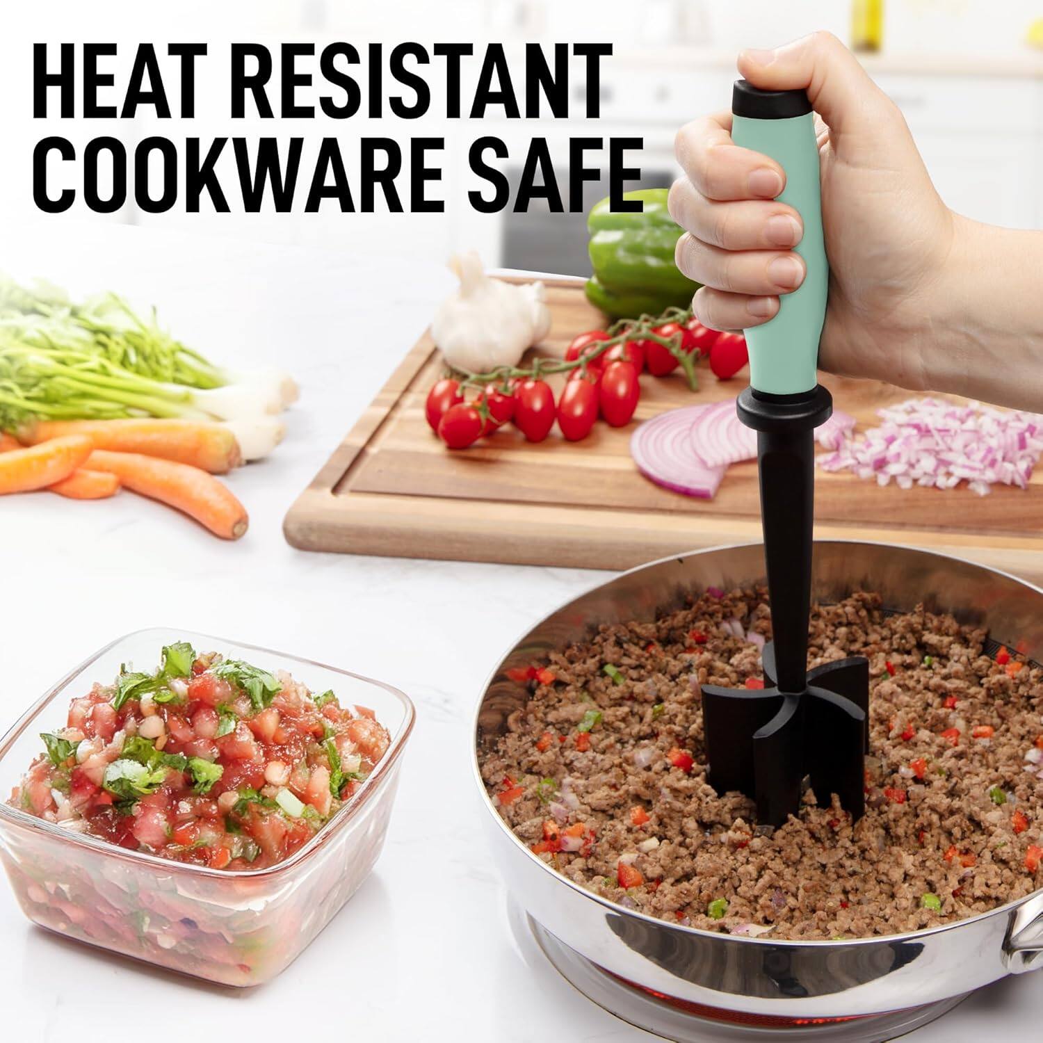 HEAT RESISTANT COOKWARE SAFE