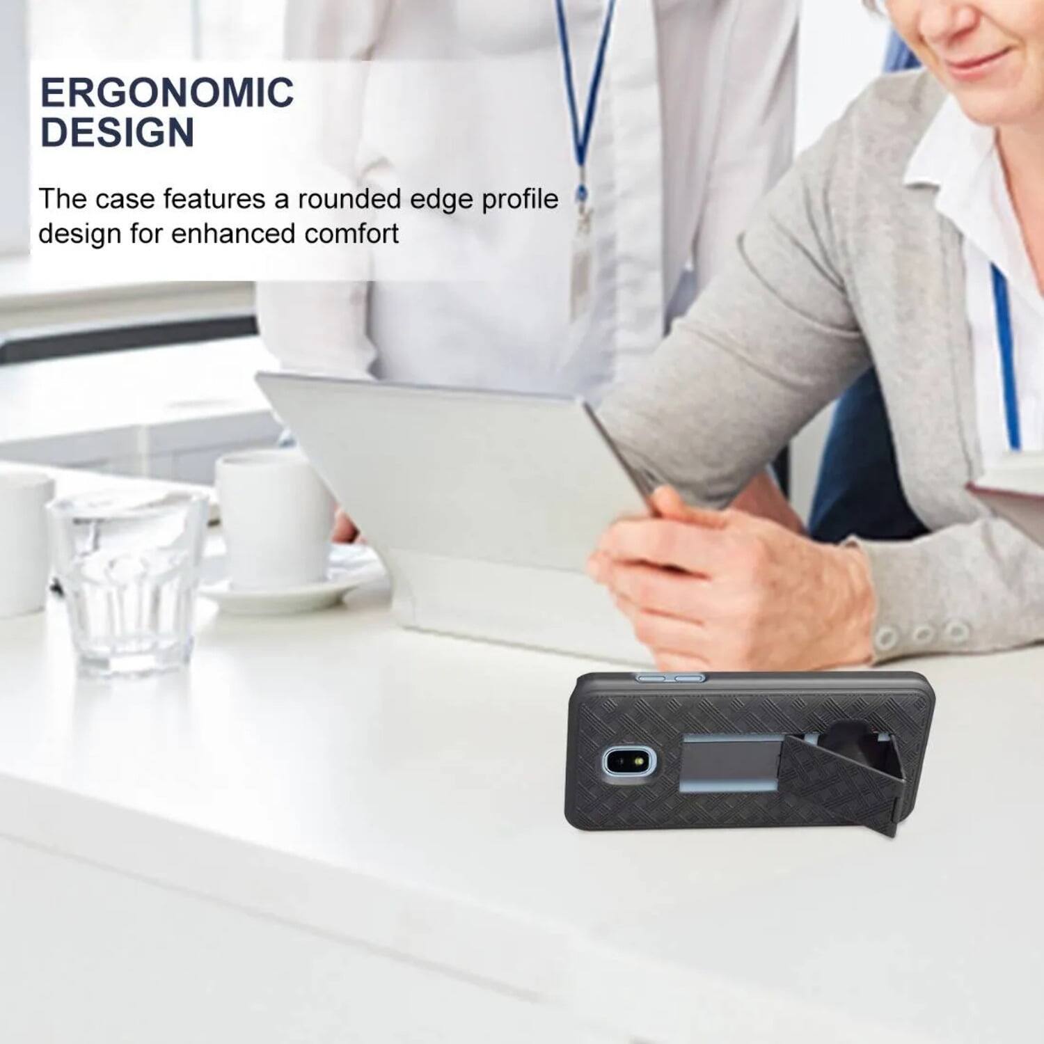 ERGONOMIC DESIGN

The case features a rounded edge profile design for enhanced comfort