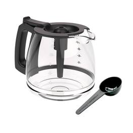 Dapper Styles - 12-cup Glass Coffee Pot Replacement Universal And Adjustable Compatible With Mr B&d Hamilton Beach Cuisinar - Default