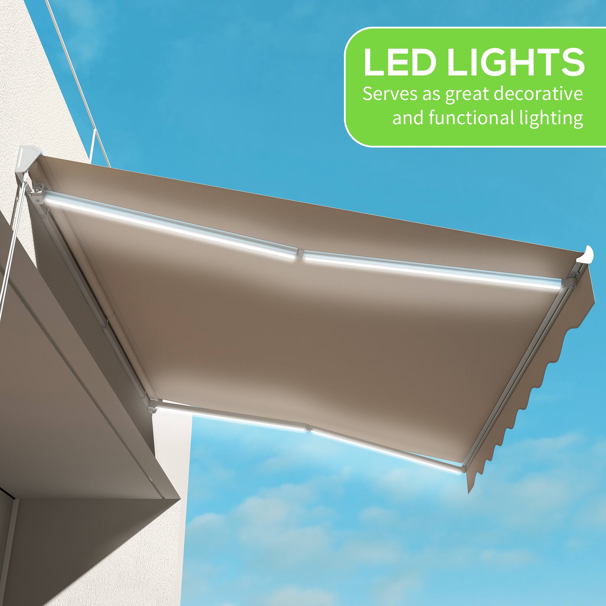 LED LIGHTS
Serves as great decorative and functional lighting