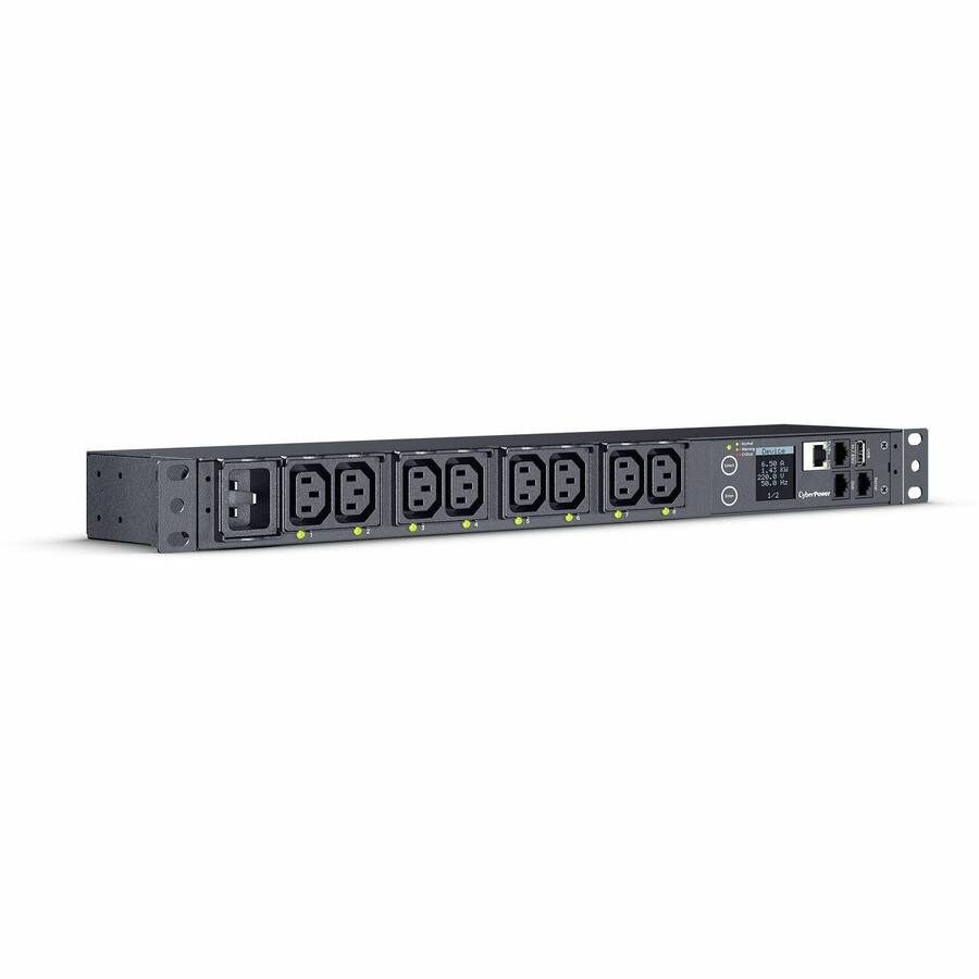 Audio Over Rj45 Connection CyberPower PDU41005 Switched PDU 1U Rackmount Black - Best Buy
