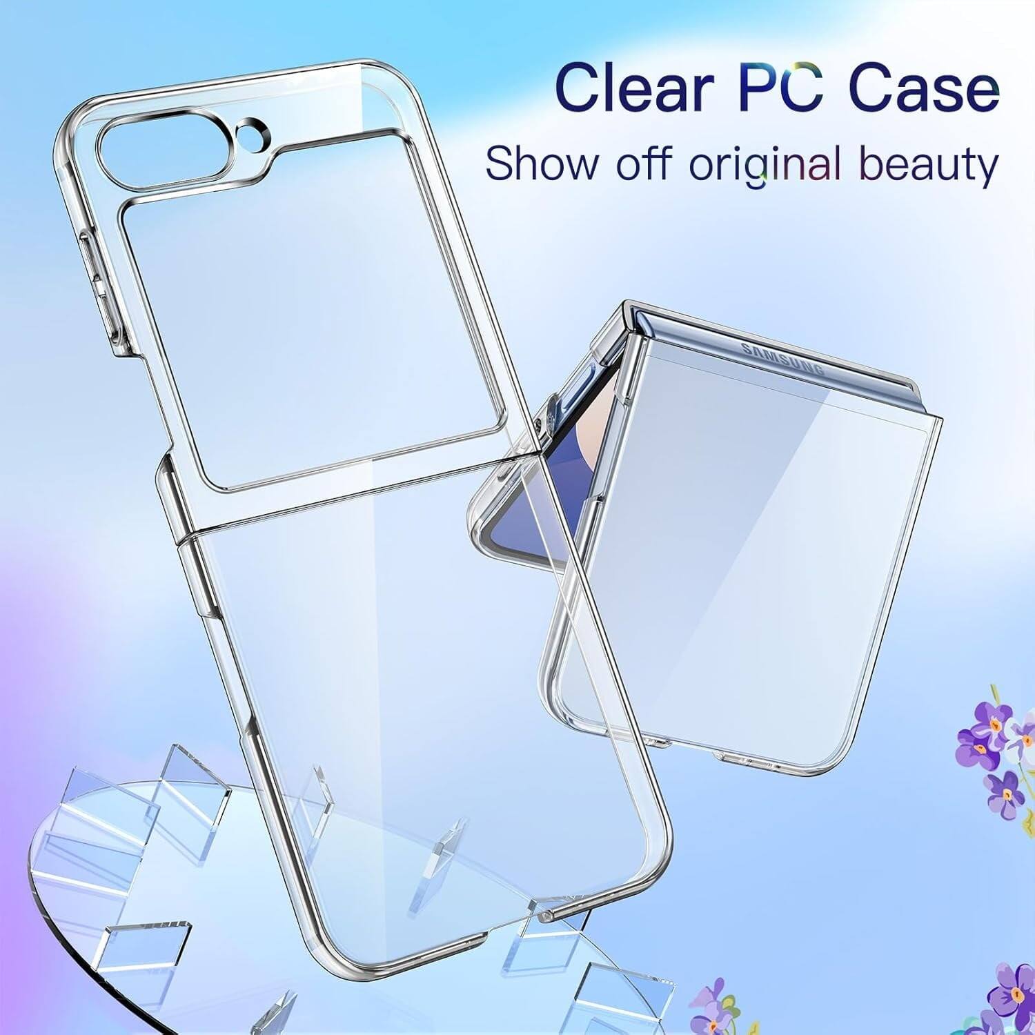 Clear PC Case, Show off original beauty, SAMSUNG