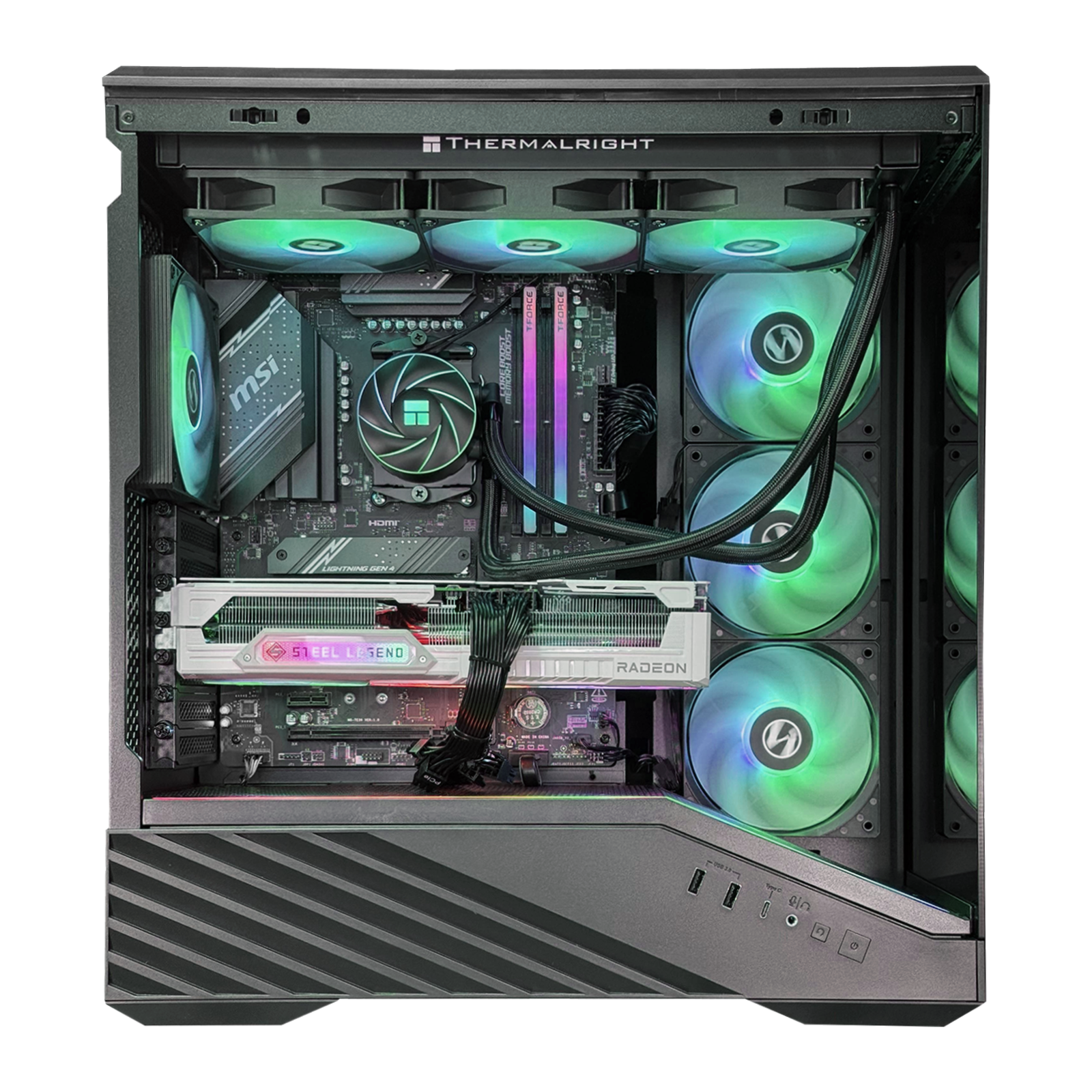 【ゲーミングPC】 Ryzen9/4070相当/96GB/2TB インテル ゲーミングPC RTX4070SUPER Core i9-14900KF メモリ32GB