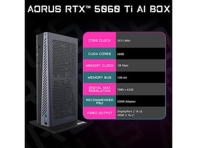 GIGABYTE AORUS GeForce RTX 5060 Ti 16GB GDDR7 Graphics AORUS RTX GIGABYTE AORUS GeForce RTX 5060 Ti 16GB GDDR7 Graphics AORUS RTX