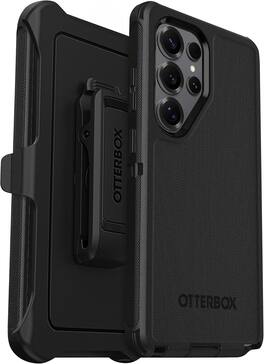 OtterBox - Galaxy S25 Ultra (Only) Defender Series Case - Holster Clip Included - Rugged & Durable - with Port Protection - Black