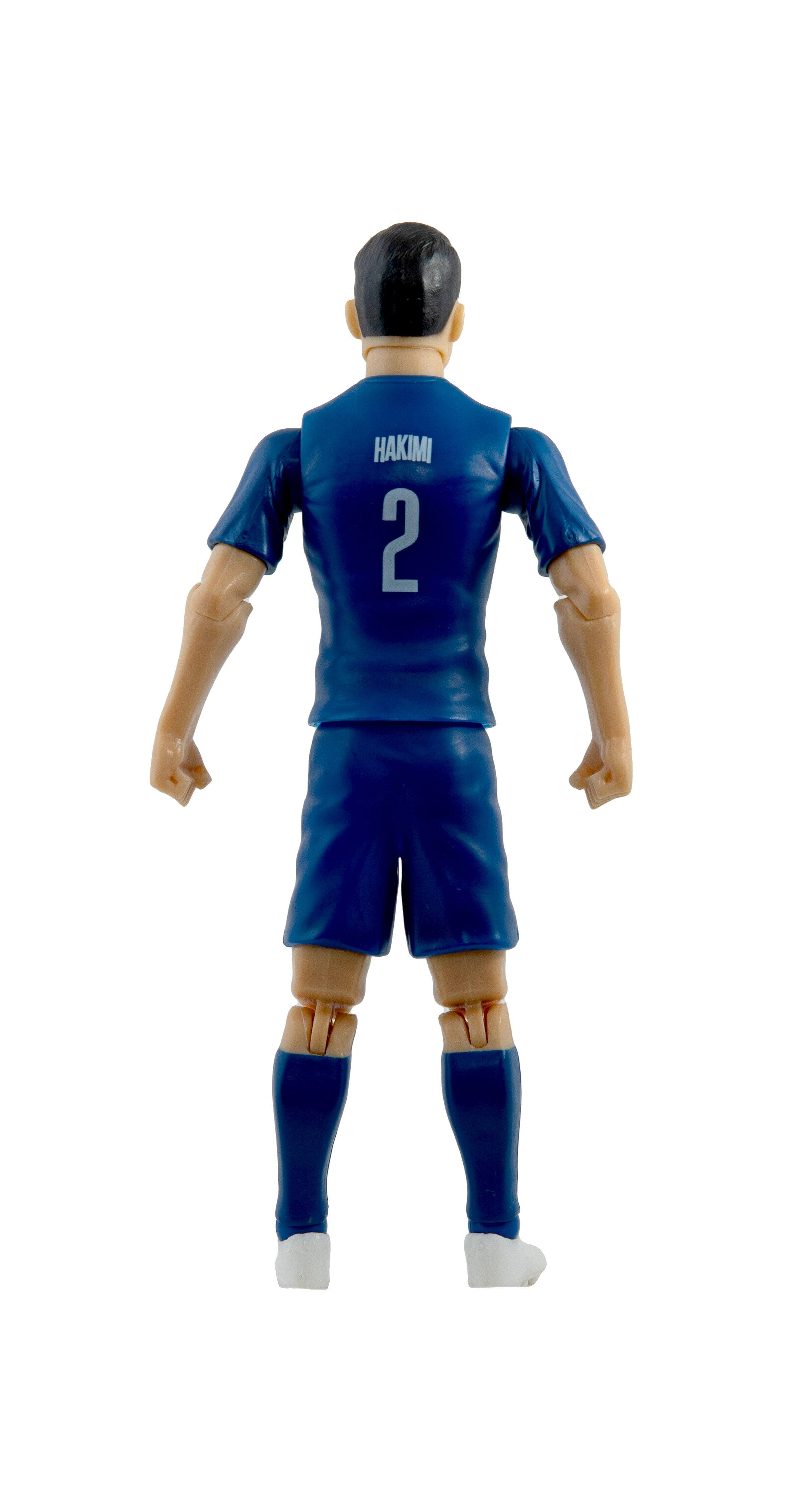 Alt View 1. Banbo Toys - Banbo Toys SOCKERS Paris Saint-Germain Achraf Hakimi 8" Collectible Soccer Action Figure.