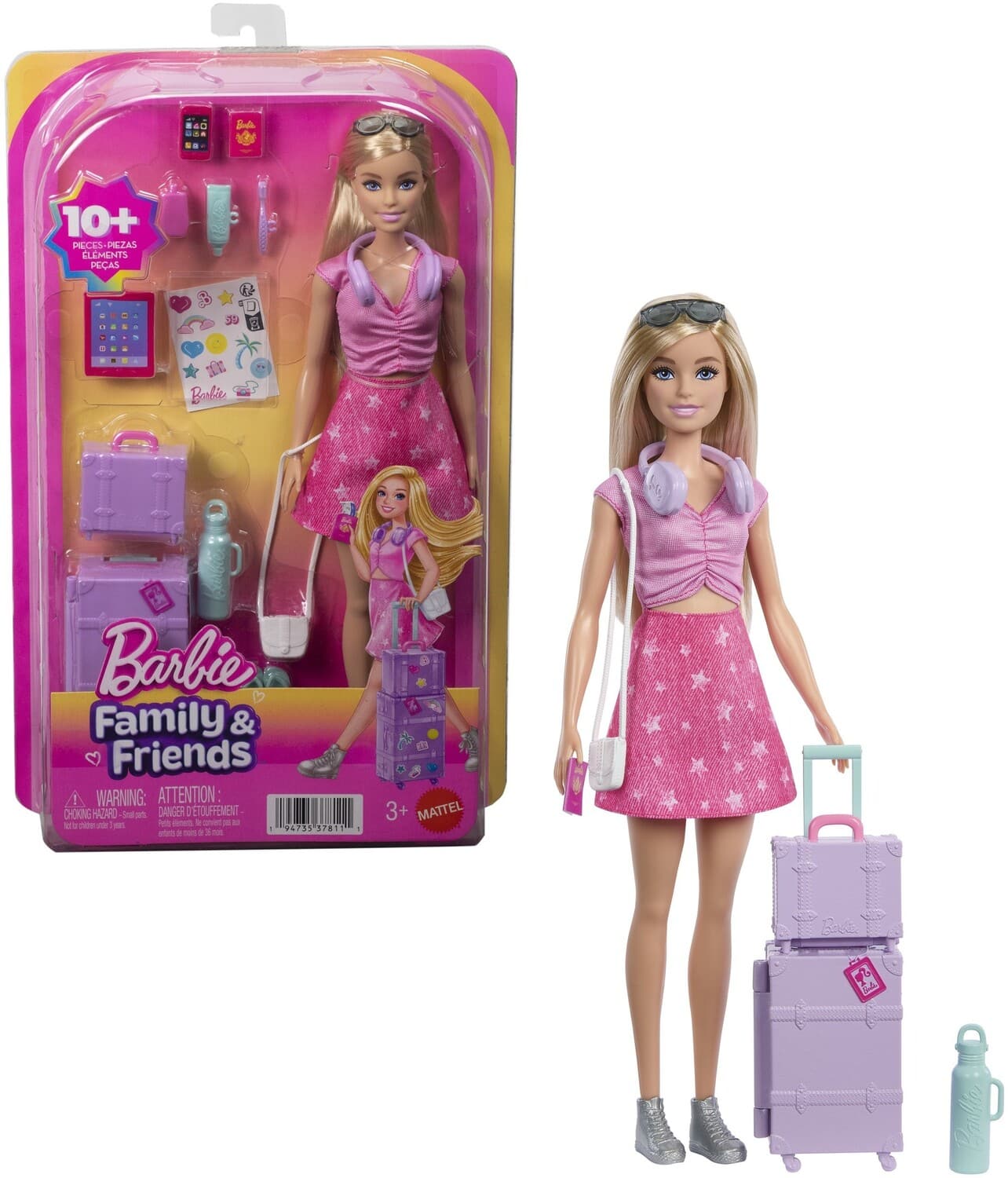 Mattel - Barbie Family & Friends Limitless Adventure ‘Malibu’ Doll & Accessories - COLLECTIBLES - Multicolor price history on PriceWatchPro
