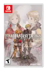 D NINTENDO SWITCH. FINAL FANTASY TACTICS CHRONICLES TM TEEN T ESRB SQUARE ENIX.