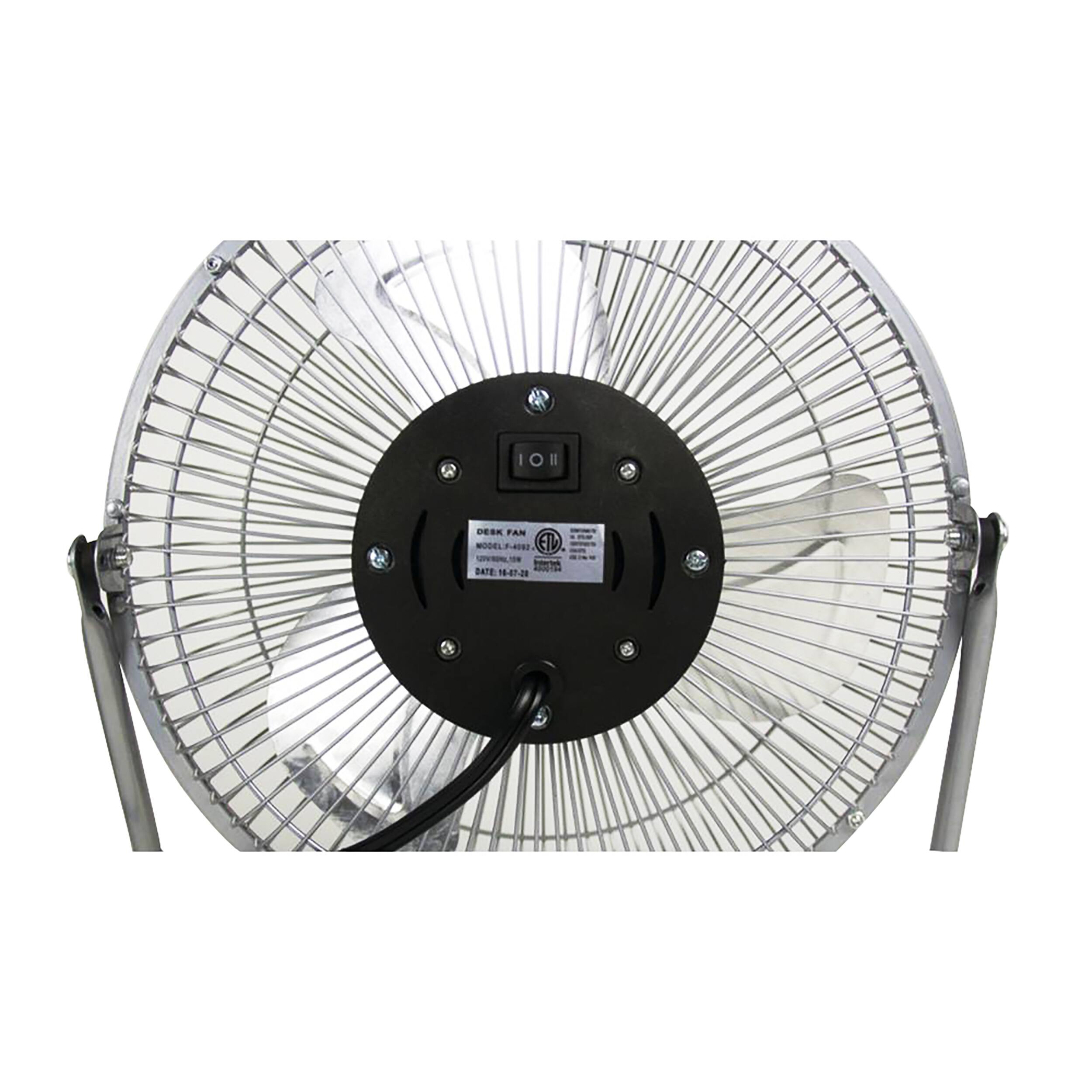 100 DESK FAN MODEL: F-2018 DATE: 16-02-28